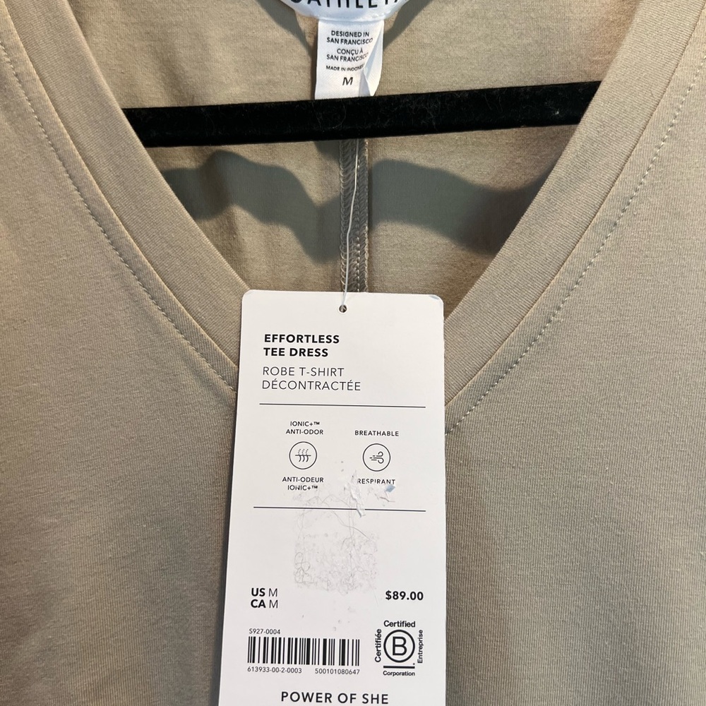 Athleta Effortless Tee Dress - Picture 4 of 10